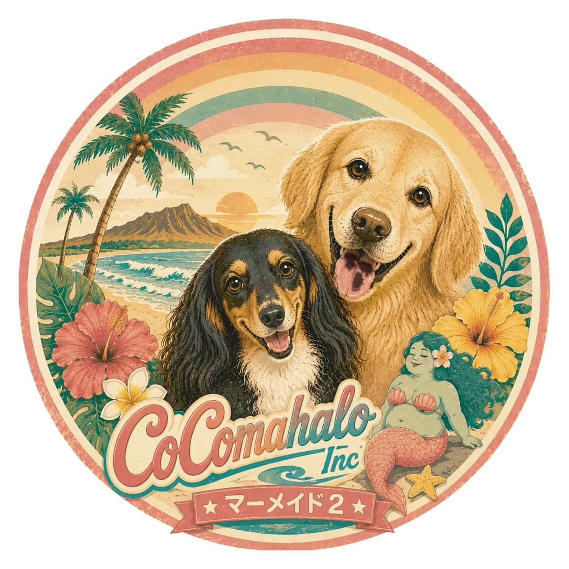 CoComahalo ステッカー